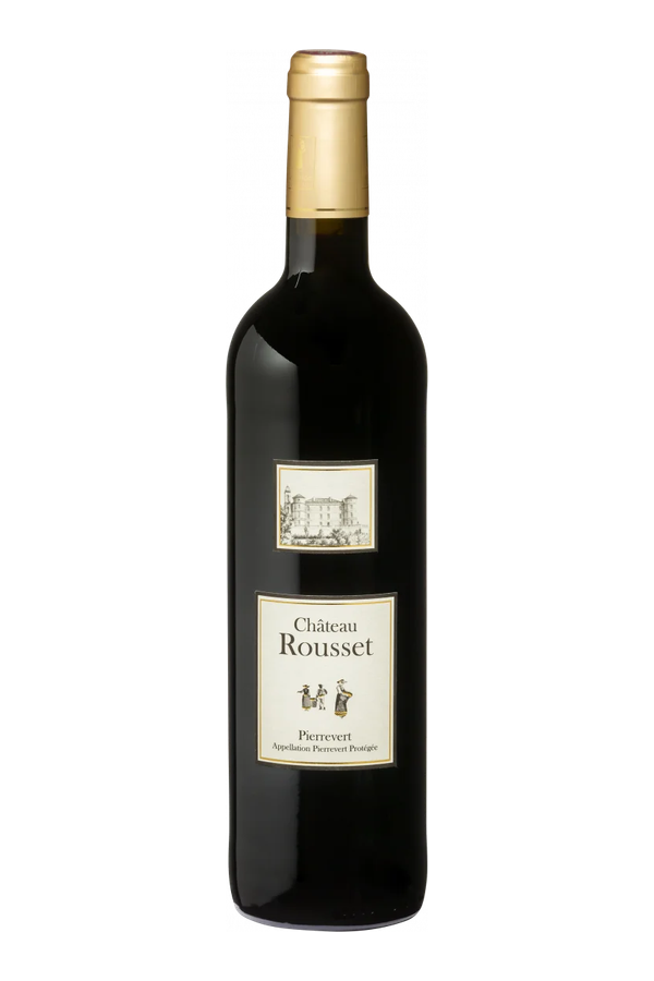 Classic Red Pierrevert PDO · vrijstaande fles met transparante achtergrond