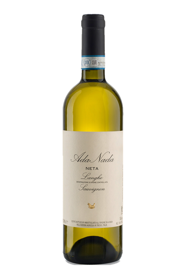 Neta Langhe Sauvignon DOC 2025 · Ada Nada · alleen de fles, transparante achtergrond